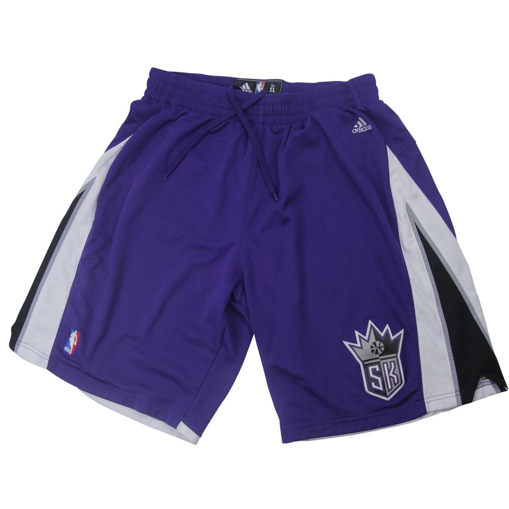 Adidas Authentic Sacramento Kings Pro Cut All Sewn Basketball Shorts